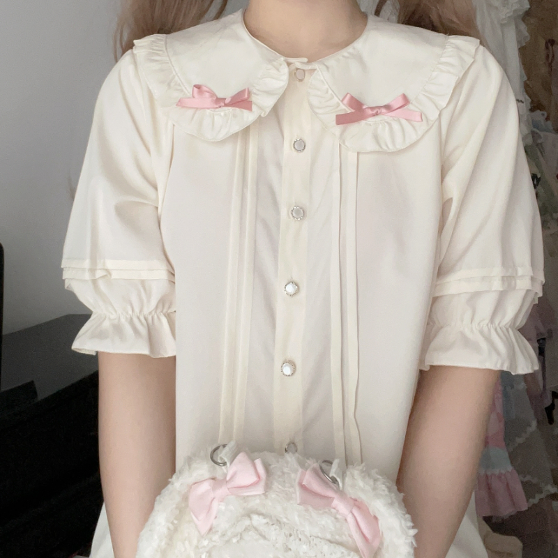 Kawaii Lolita JSK Dress Sweet Bow Bunny Embroidery Mini Dress  GothicSleeveless | eBay