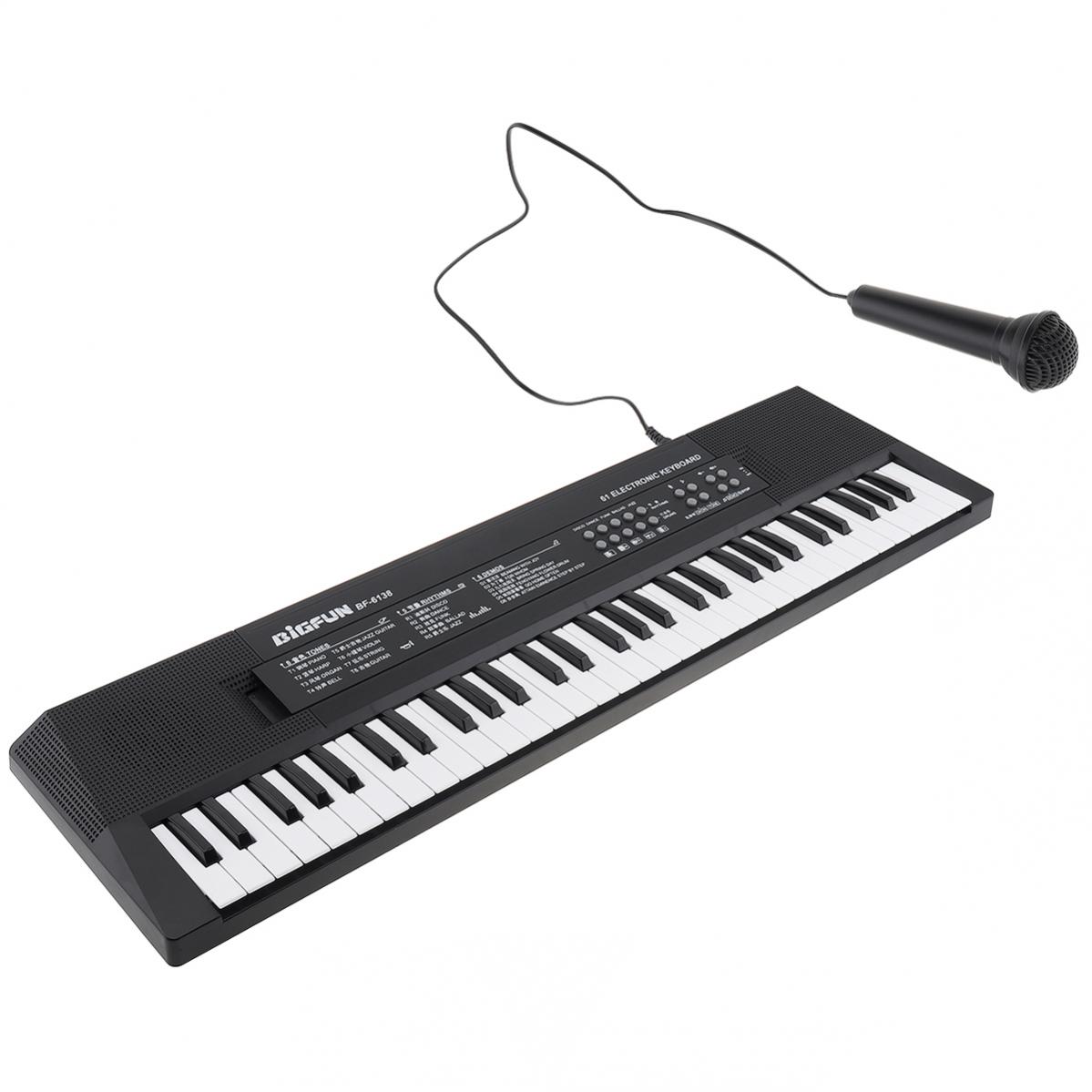 Title 8, Electronic Keyboard Piano 61 Keys USB Digital M...