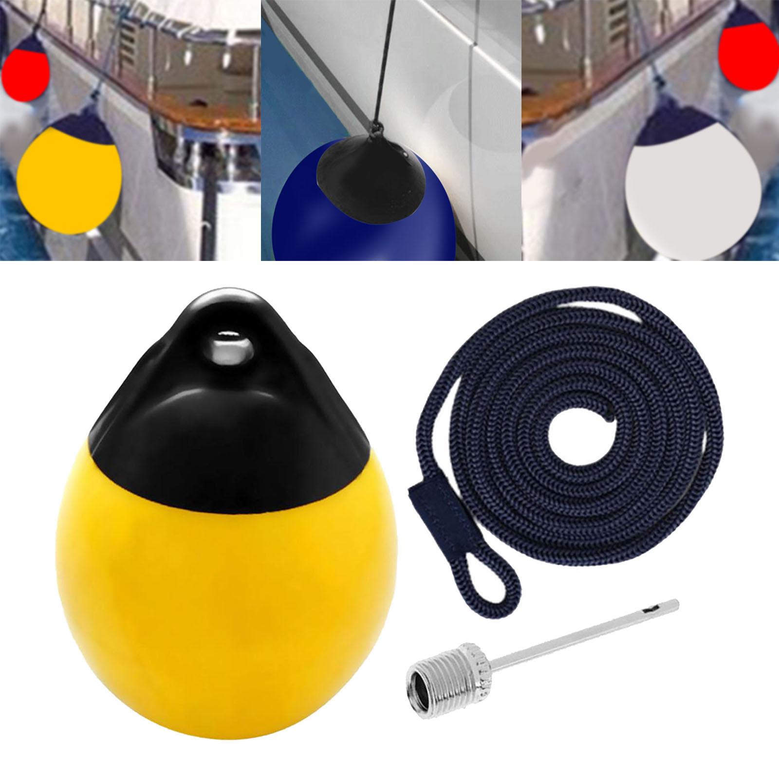 Boat Ball, Marine Mooring Buoy, Inflatable Dock Edge Anti Collision Anchor Buoy Dock Float for Boat Accessories