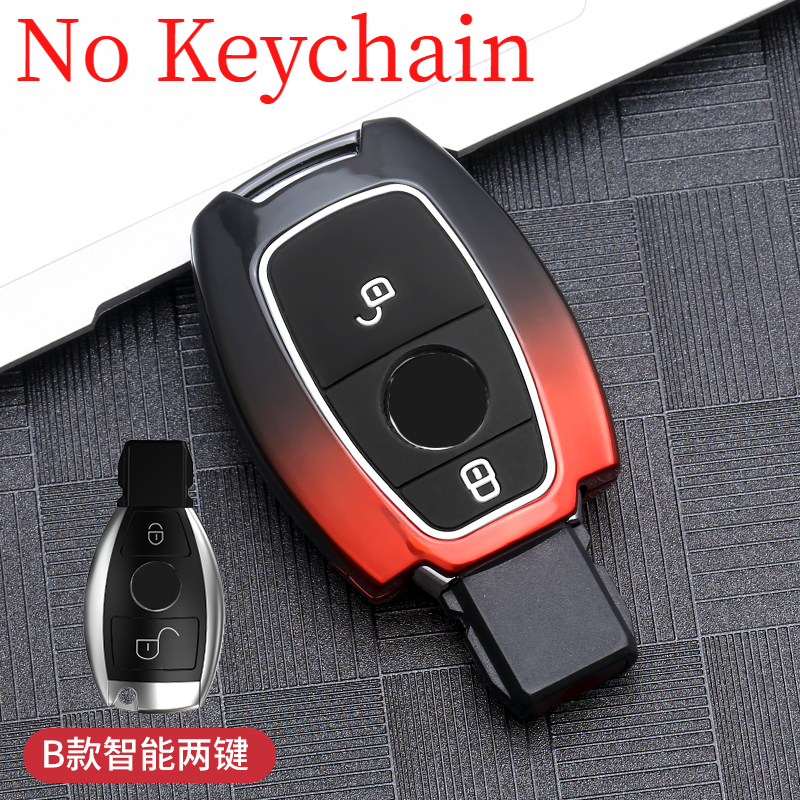 Lega Car Key Case Cover Protection Shell Cover accessori per Benz E C Class W204 W212 W176 GLC CLA GLA Car Styling - Sbae0bd294618483b8c7e539e5705e02eC