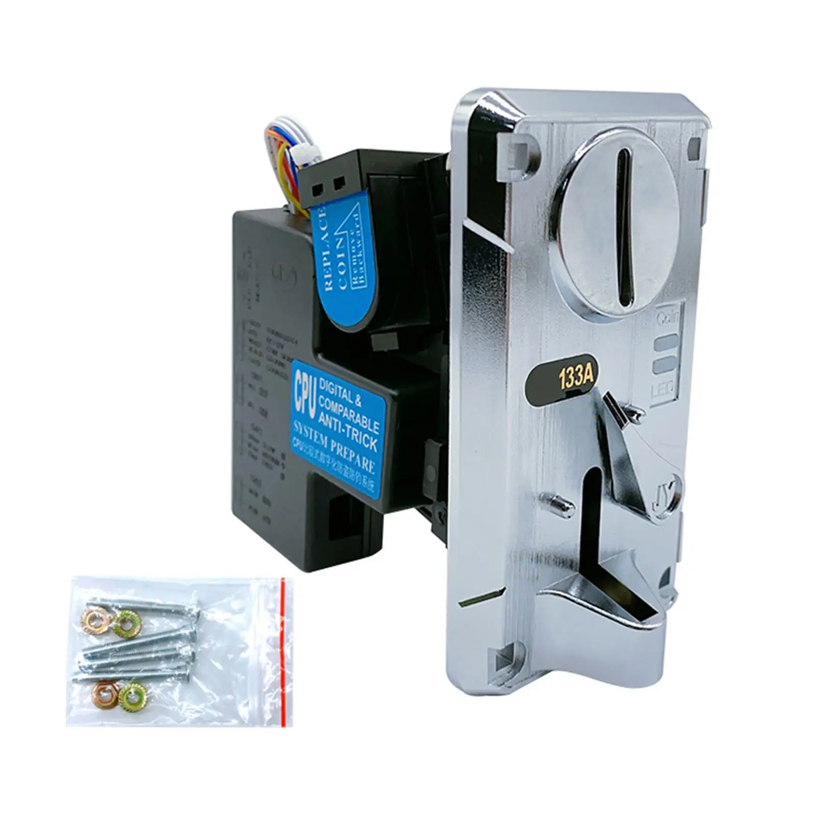 Coin Acceptor Selector Universal for Coin Operated Telephone Massage Chairs