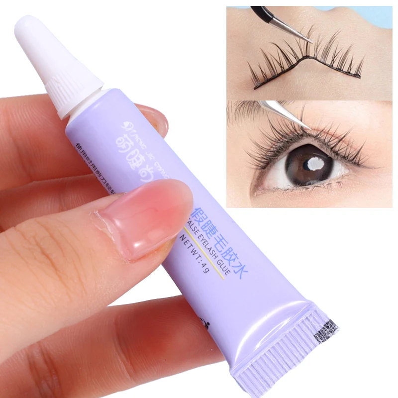 Best of Waterproof False Eyelash Glue Lash Extensions Long Lasting White Glues Fake Eyelashes Extension Glues With Tweezers Makeup Tools Reviews & Tips