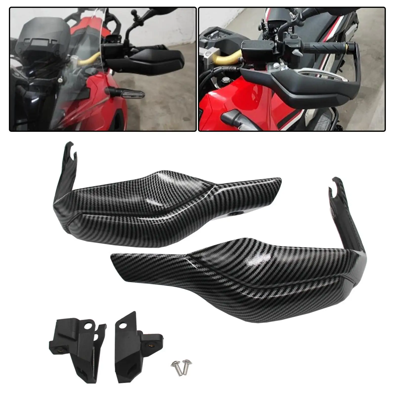 Motorcycle Hand Guards Handlebar Handguard for 750 750 Black