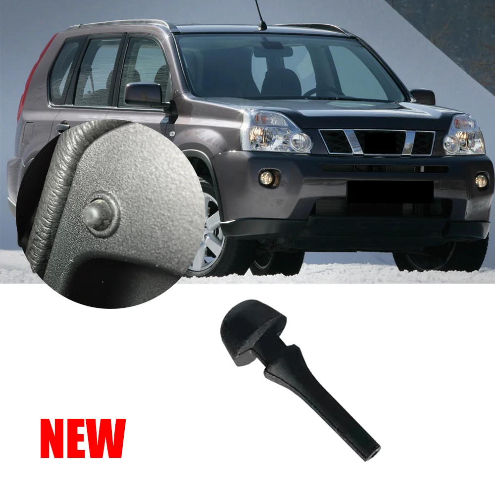 Tope de goma negro para consola central del Nissan X-Trail T31