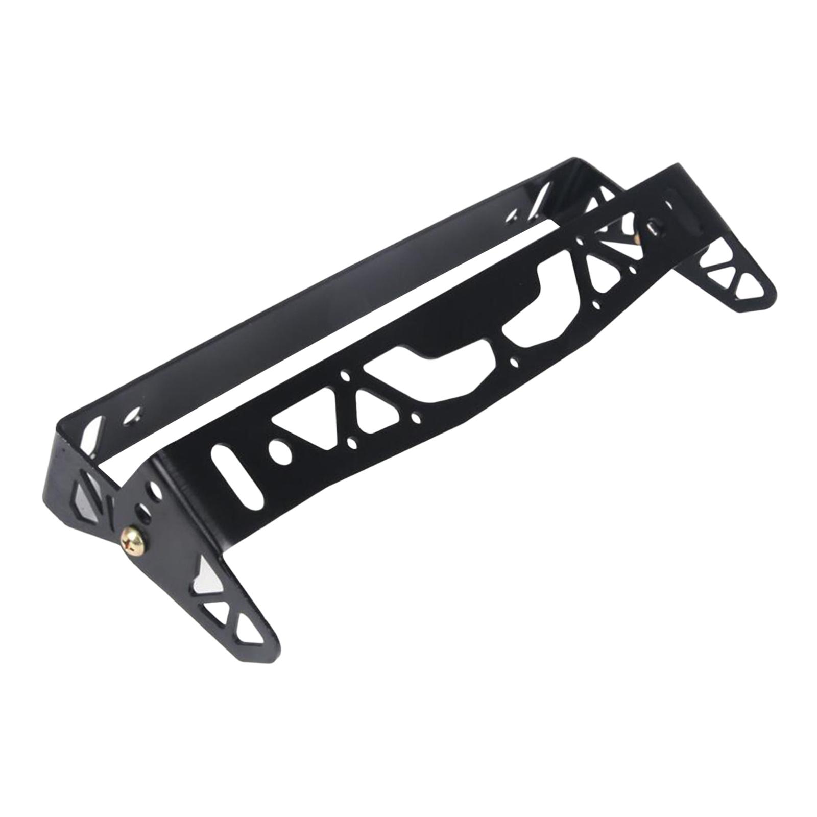 License Plate Frame Frame Assembly Aluminum Alloy Direct Replaces Universal Easy Installation Modified Part Accessories