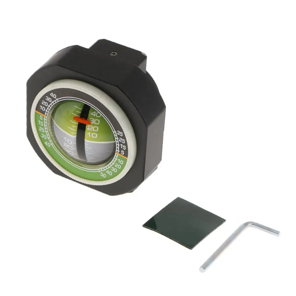 Car Angle Finder Inclination Indicator Gradient Balancer Slope Meter Built-in LED