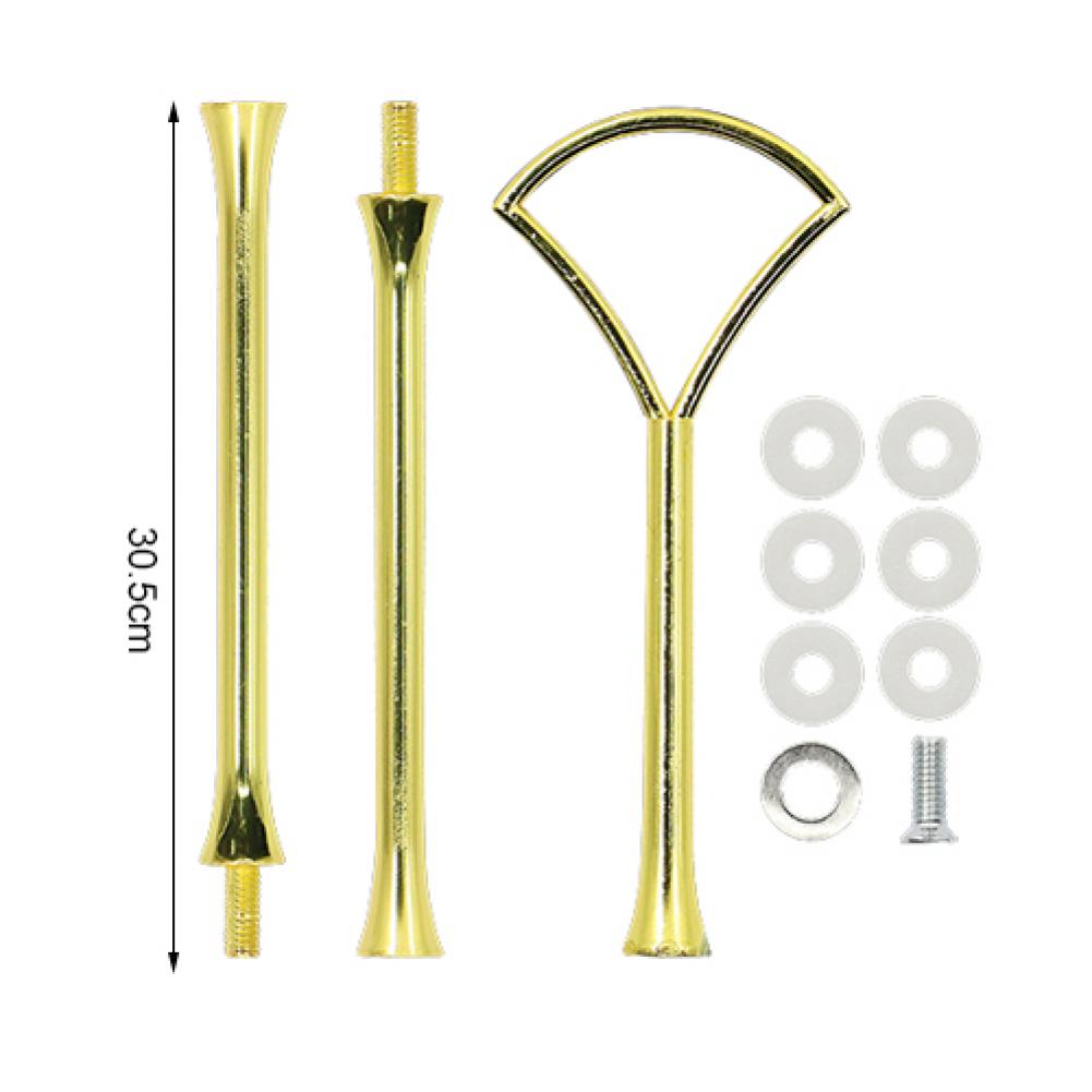 Description Picture 2 of itemZinc Alloy Cake Holder Fitting Stick Cake Support Rods Cupcake Tier Support Cake Dowel Rods DIY Cake Card Clip Stick Cake Stand