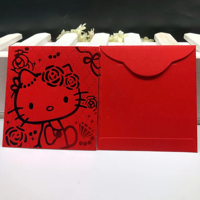 Hello Kitty Happy New Year Money Envelope Cheongsam Dress