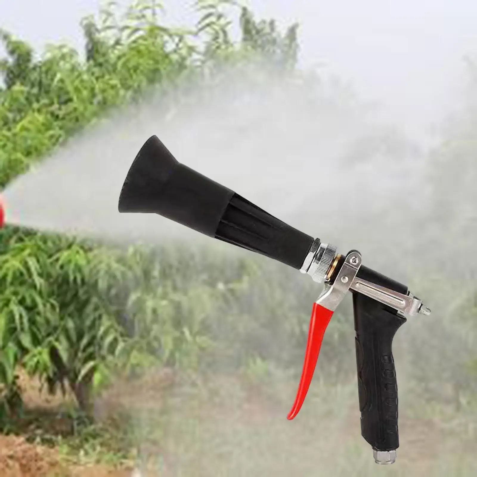Agricultural High Pressure Water Hose Nozzle Comfortable Grip Replacements for Watering Flowers Plants Sturdy Easily Install