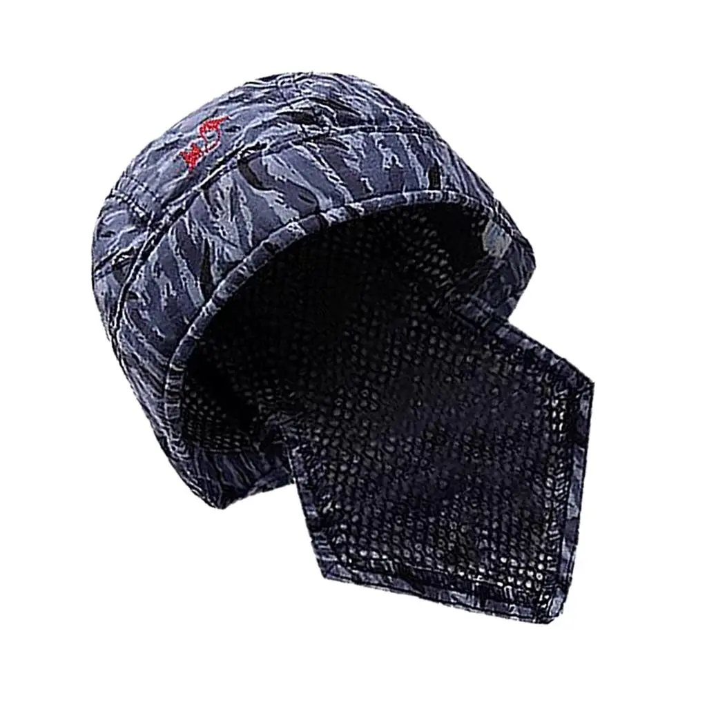 Welding  Protective Hat  Scarf  Flame Retardant Cotton Helmet