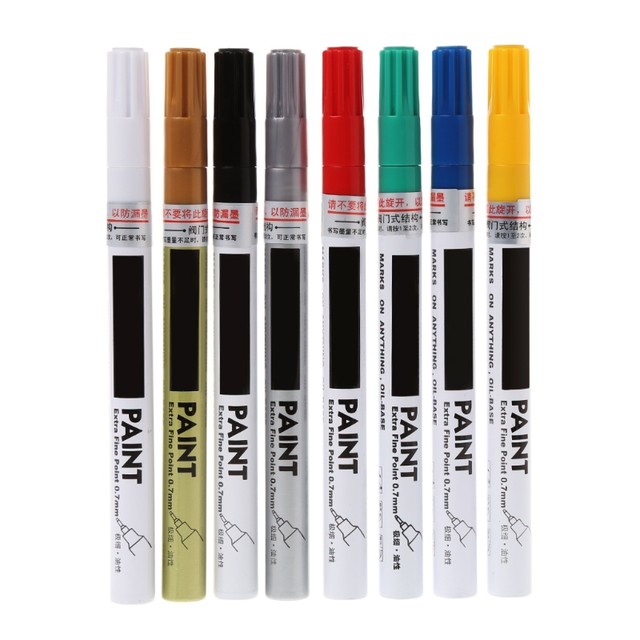 Permanent Marker Pen Extra Fine Point  Ultra Fine Point Permanent Marker -  0.7mm - Aliexpress