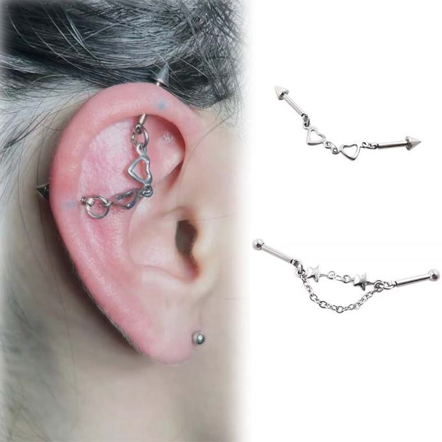 Tunnels D'oreille Acier Inox 316L | Diamètres 6mm à 16mm | Paillettes, Double évasé | Pour Piercing, Expansé | Homme Femme