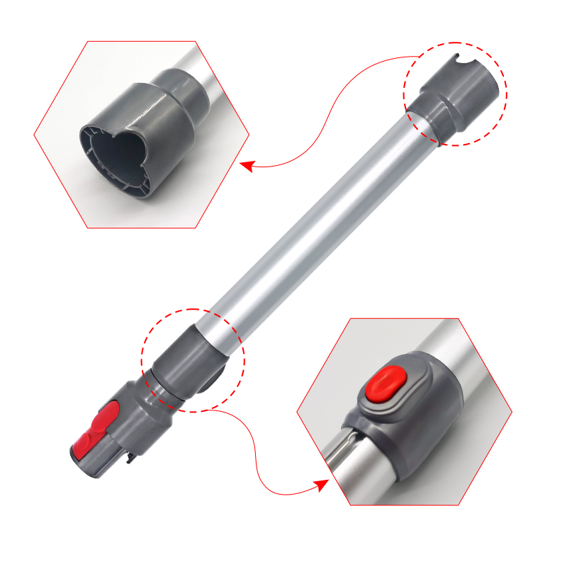 haste de extensão telescópica varinha tubo tubo para dysons aspirador sem fio acessórios