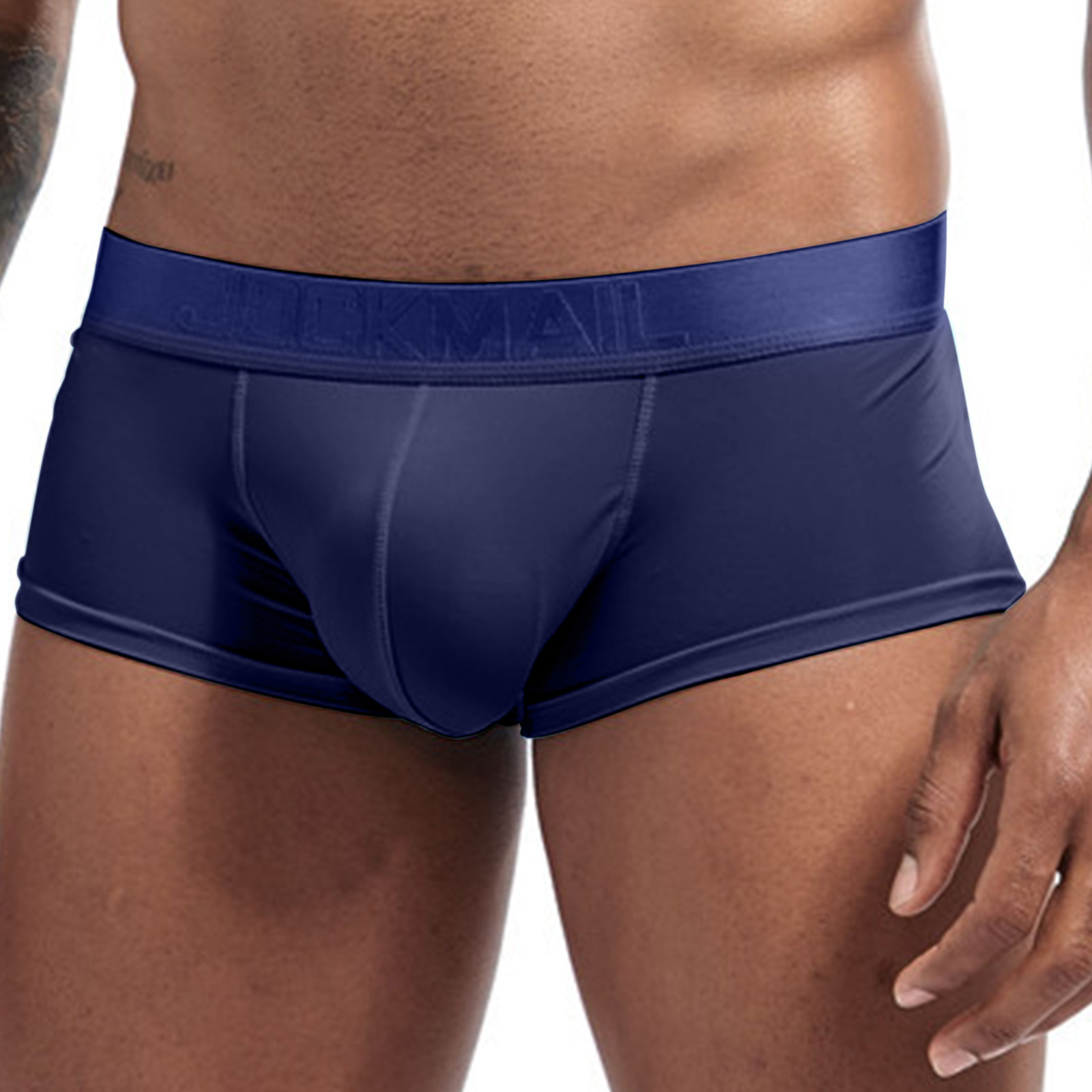 Title 30, Roupa interior masculina jockmail boxer de seda...