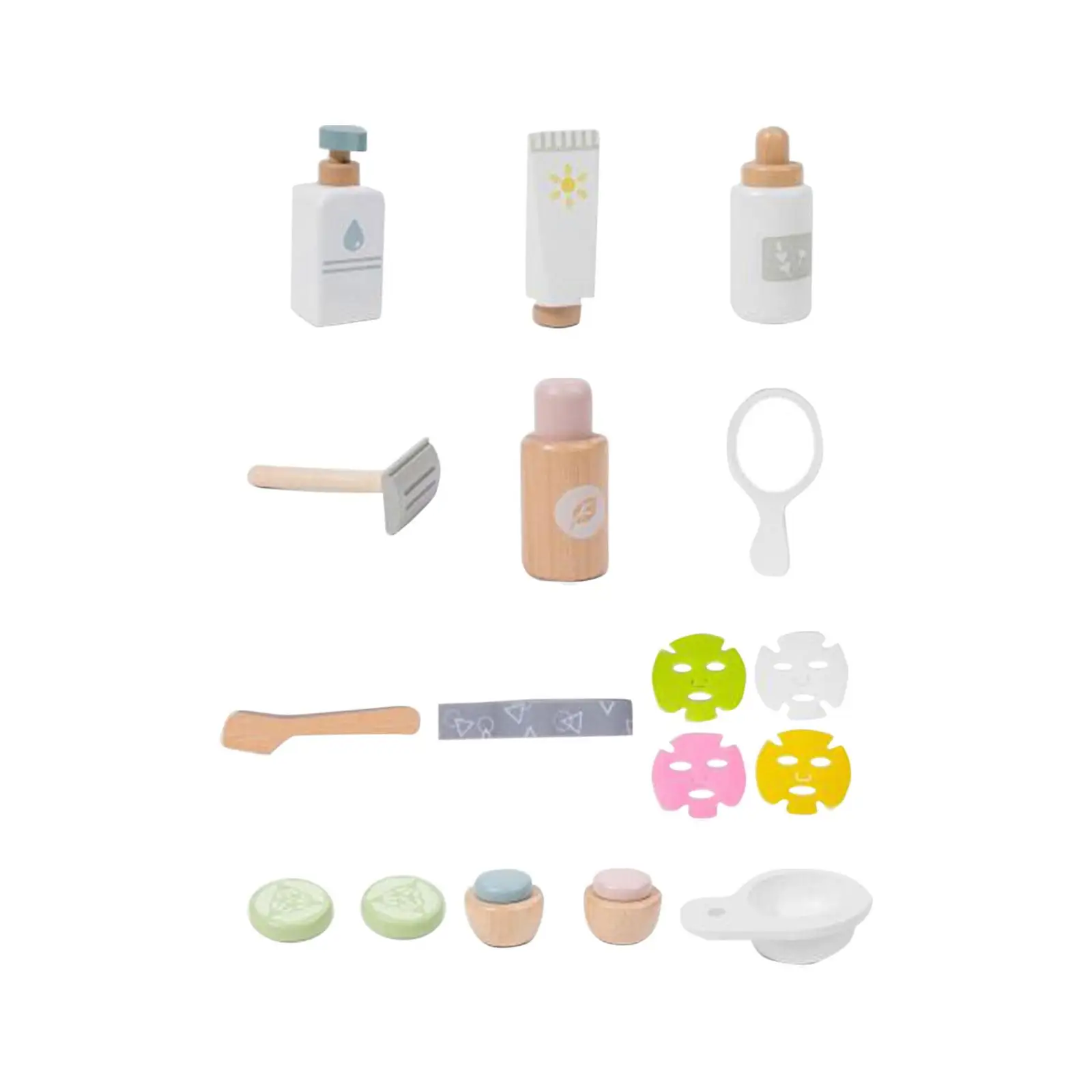 Pretend Play Makeup Beauty Set Toddlers Cosmetic Kits for Princess Dress up