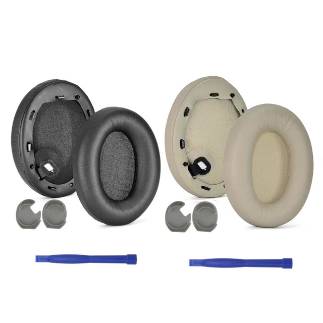 Almohadillas para los oídos 1000XM4, color negro, de repuesto, compatible  con auriculares Sony WH-1000XM4 (WH1000XM4), almohadillas para los oídos  con