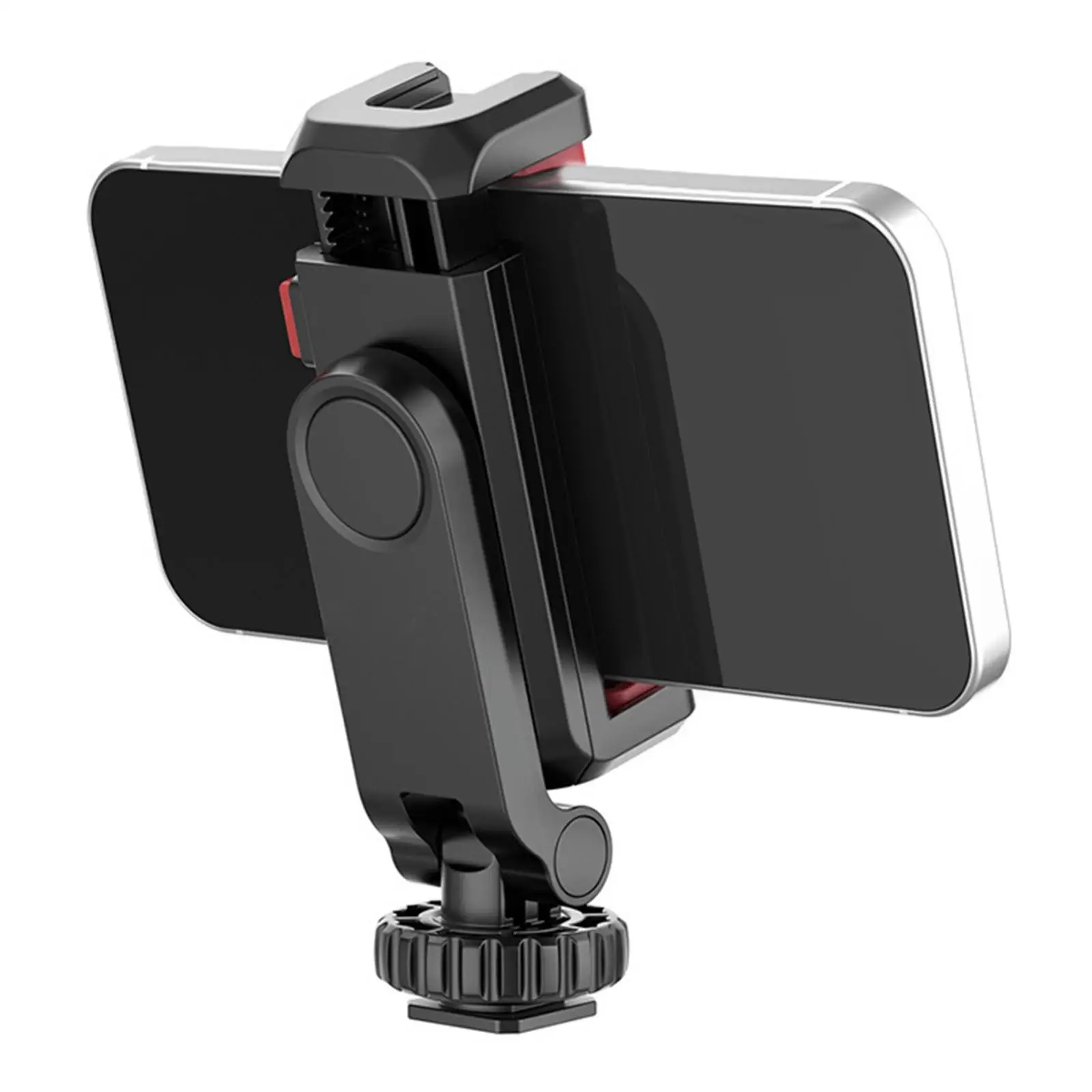 Phone Tripod Mount Adapter 360 Rotates with 2 Cold Shoe Universal Holder Stand   Live  Selfie Stick