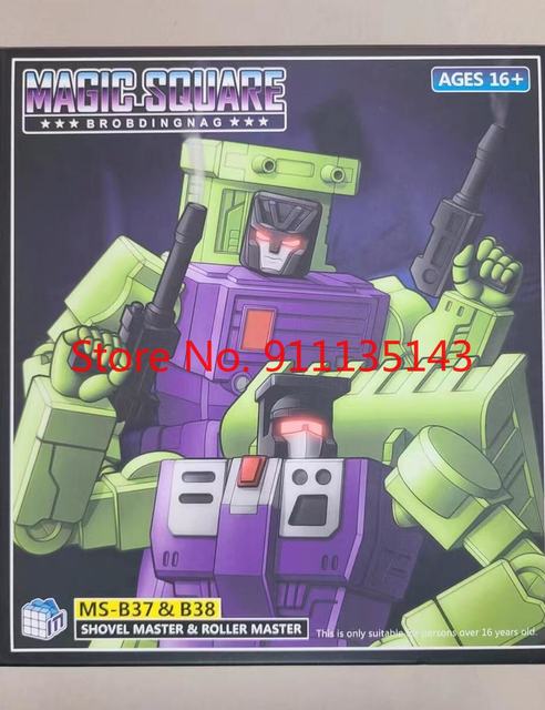 Magic Square Devastator Ms-B37 + Ms-B38 Ms-B39 + Ms-B40 Ms-B41 + Ms-B42  First Version Set In Stock