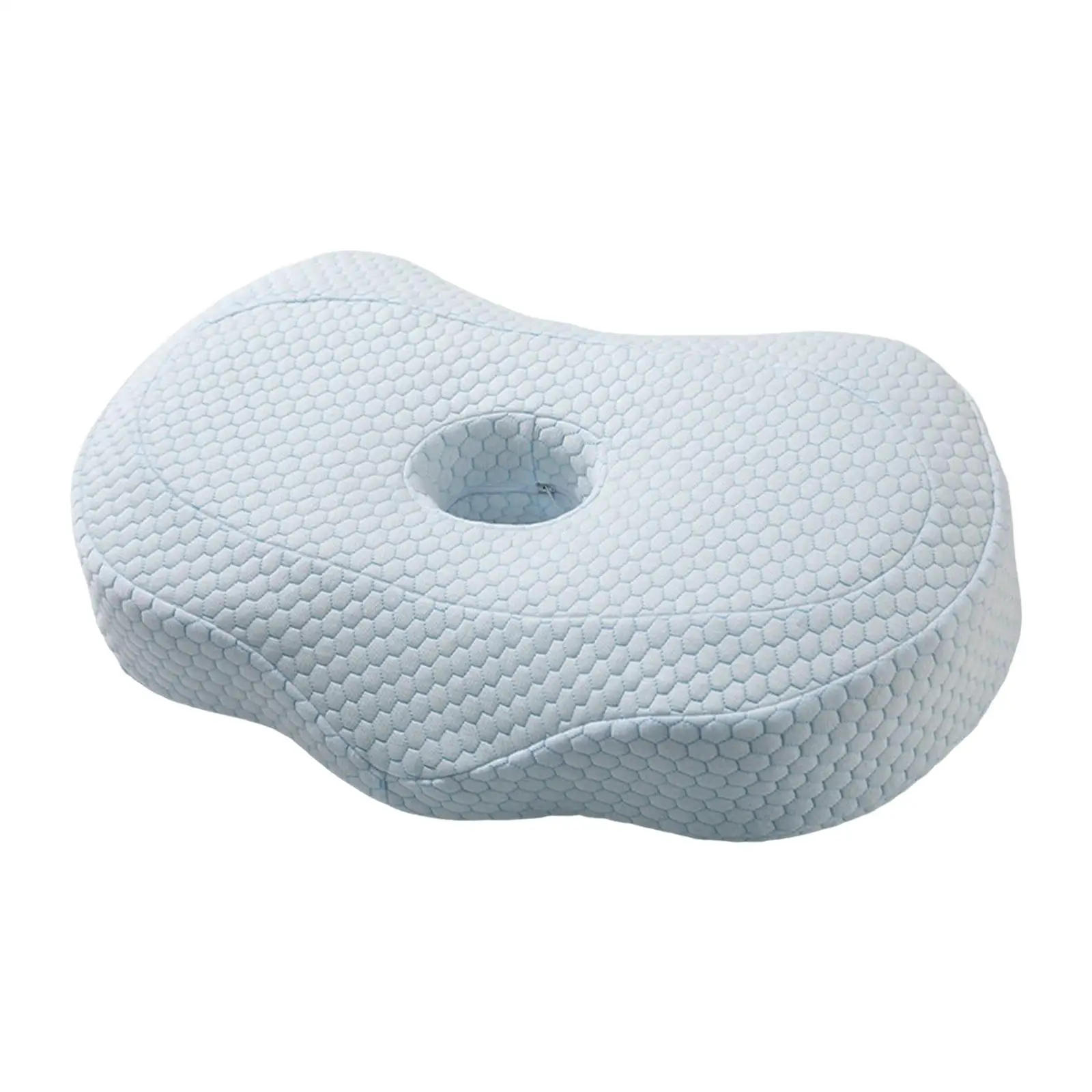 Memory Foam Pillow ear Piercing Pillow for Camping Backpacking Outdoor Sport