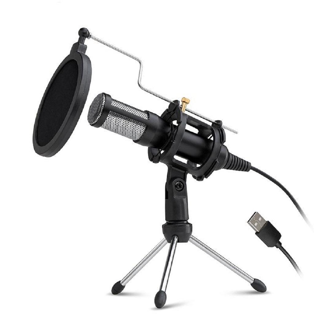 Computer and Phone Condenser Microphone for Recording,Podcasting, Chatting Such as ,MSN,Skype,with Audio Cable,Desktop