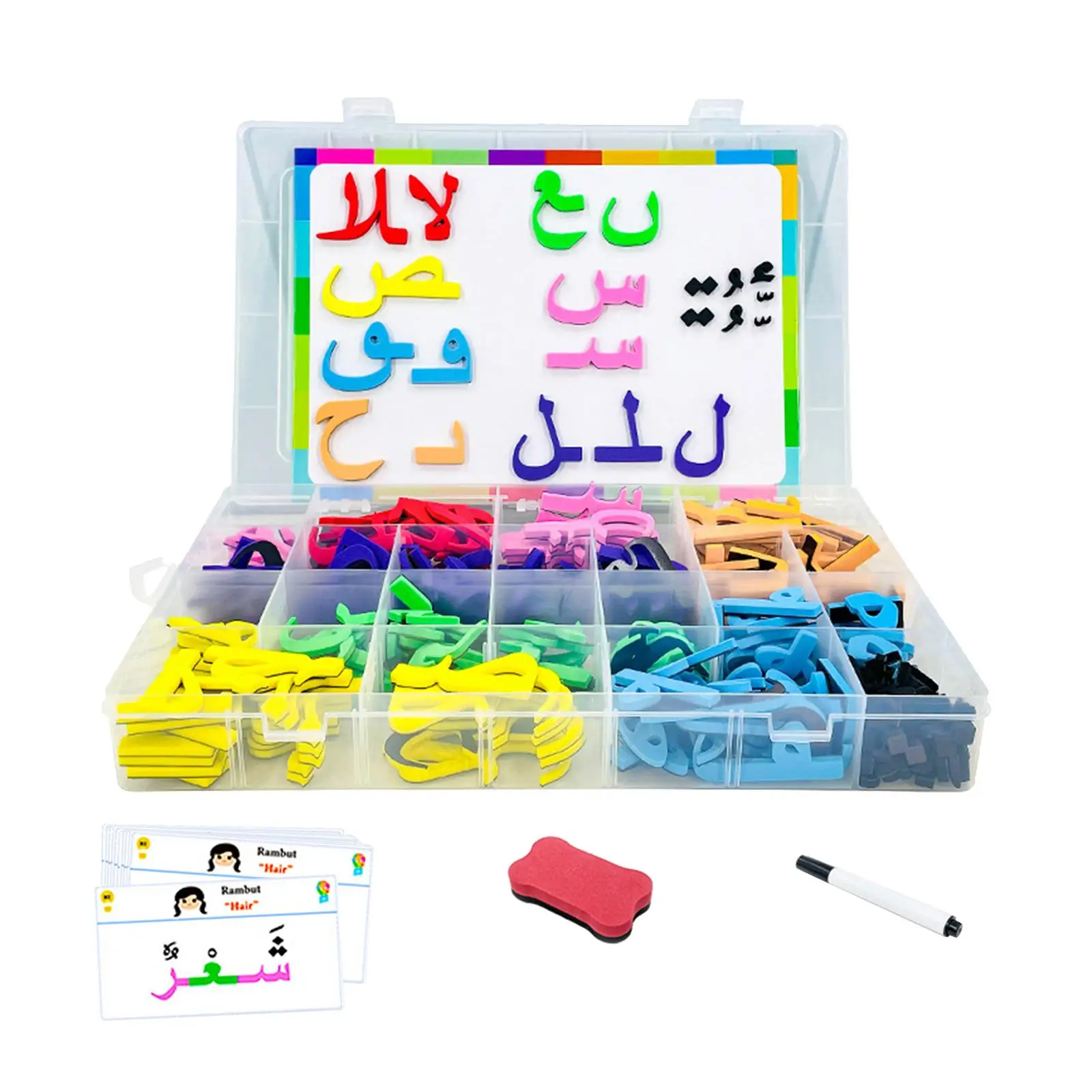 Arabic Alphabet Word Magnetic Intellectual Toy Preschool Toys Preschool Baby