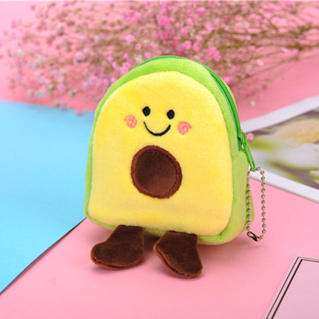 SUPVOX Coin Pouch with Keychain Cute Juicy Peach Fruit Shape Soft Plush  Coin Purse Change Cash Bag Z…See more SUPVOX Coin Pouch with Keychain Cute