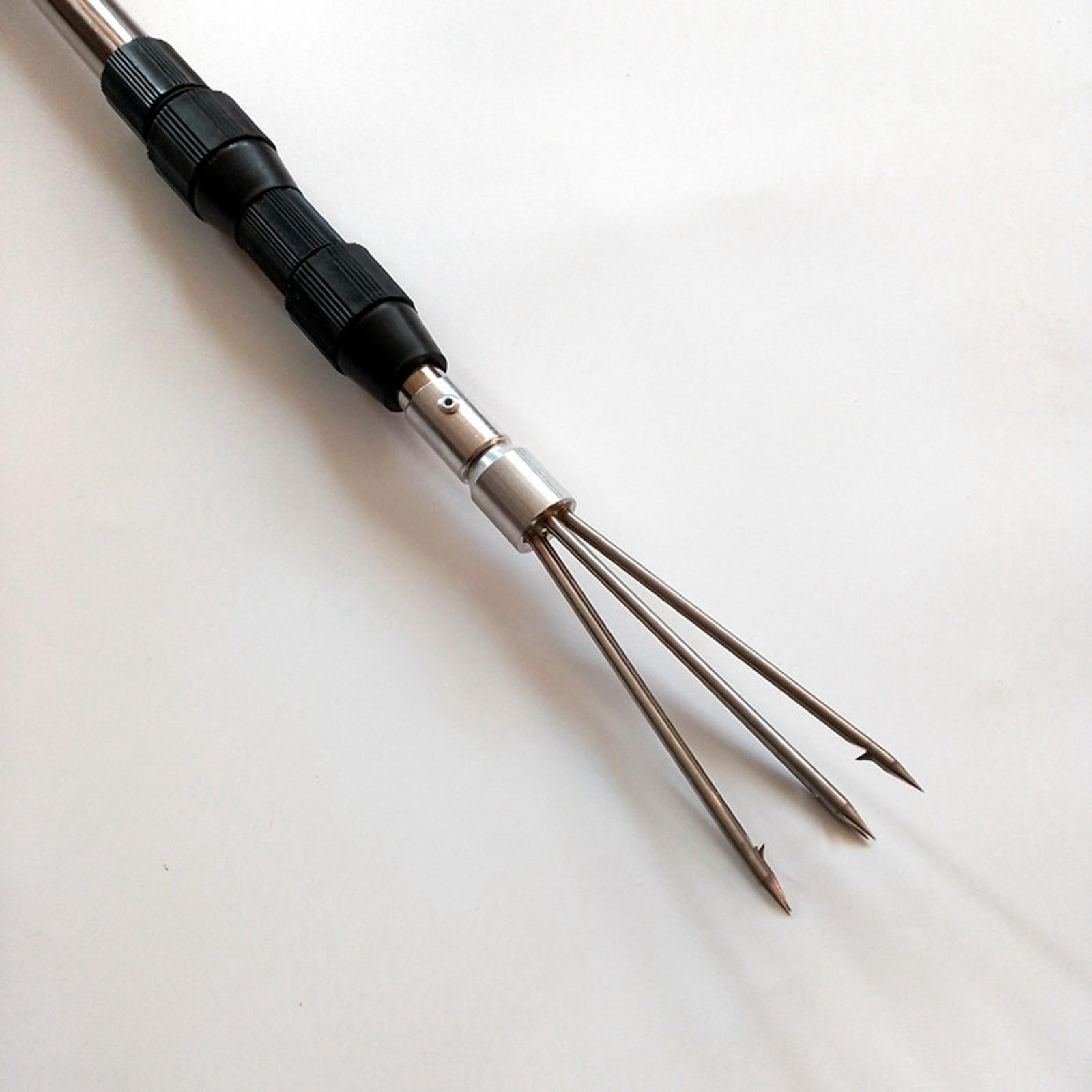 Fish Gigs Ice Fishing Diving Spears Gig Outdoor Fish Spear Fish Spear Fishing Harpoon Head Barbed Diving Spears Gig Accessory