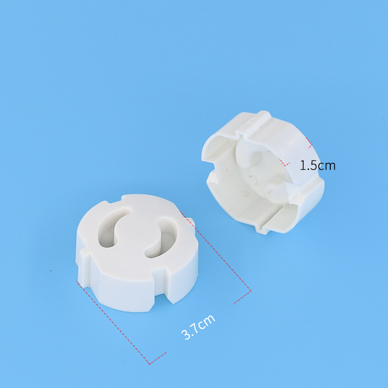 Title 5, 10pcs European Socket Plugs Protector 2 Hole Ro...