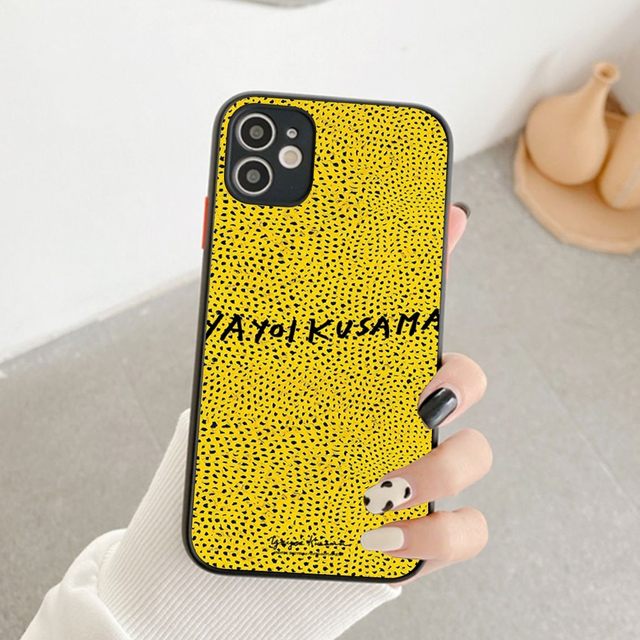 iPhone 【Yuki様】 Pumpkin Yayoi Kusama Art Phone Case For IPhone 14 11 12 13