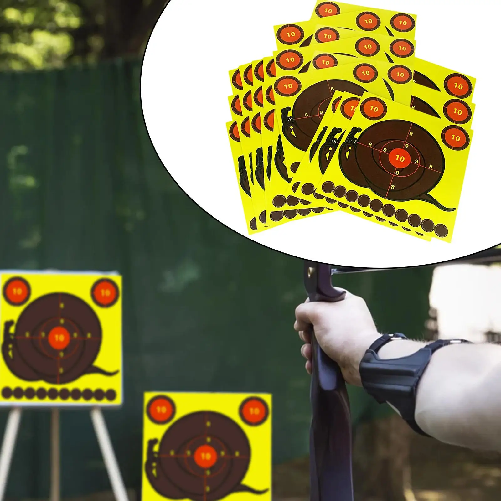 Reactive Splatter Gun Rifle Shooting Targets 8