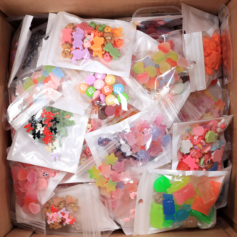 Best of 20PCS / 50PCS Multi Shape Kawaii Accessories Nail Art Charms Sweet Candy Gummy Bear Lollipop Resin Nail Art Rhinestion Decoration Reviews & Tips