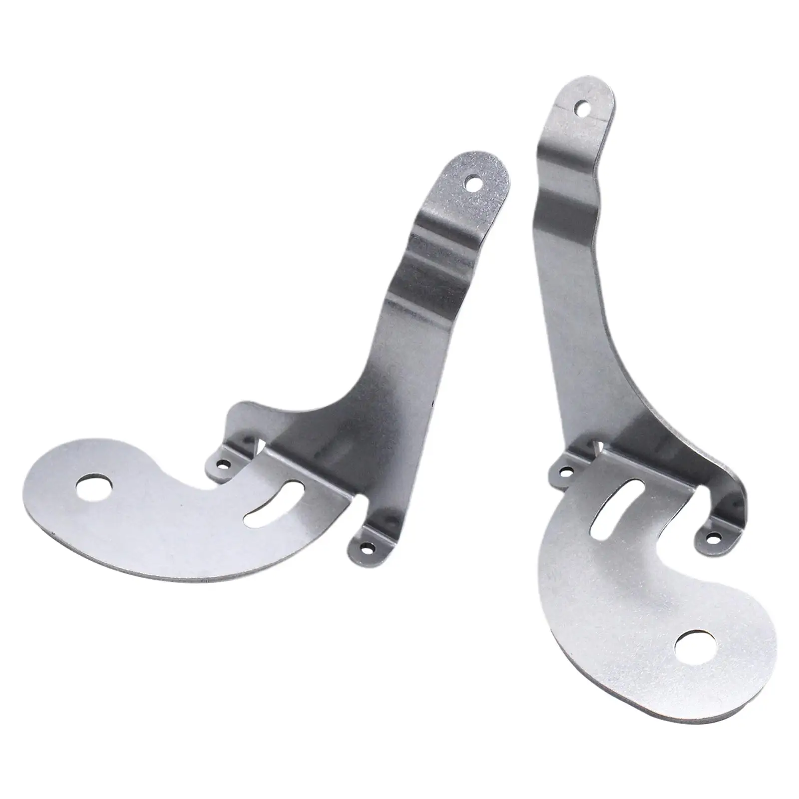 2 Pieces Spotlight Brackets Car Chrome Fit for BMW Mini 2001-2006