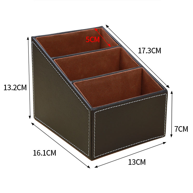 Title 4, 2023 1 stücke Leder Fernbedienung Organizer Tel...