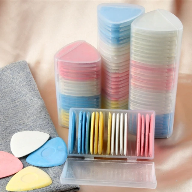 Tailors Chalk 20/30Pcs Washable Fabric Chalk Sewing Chalk for