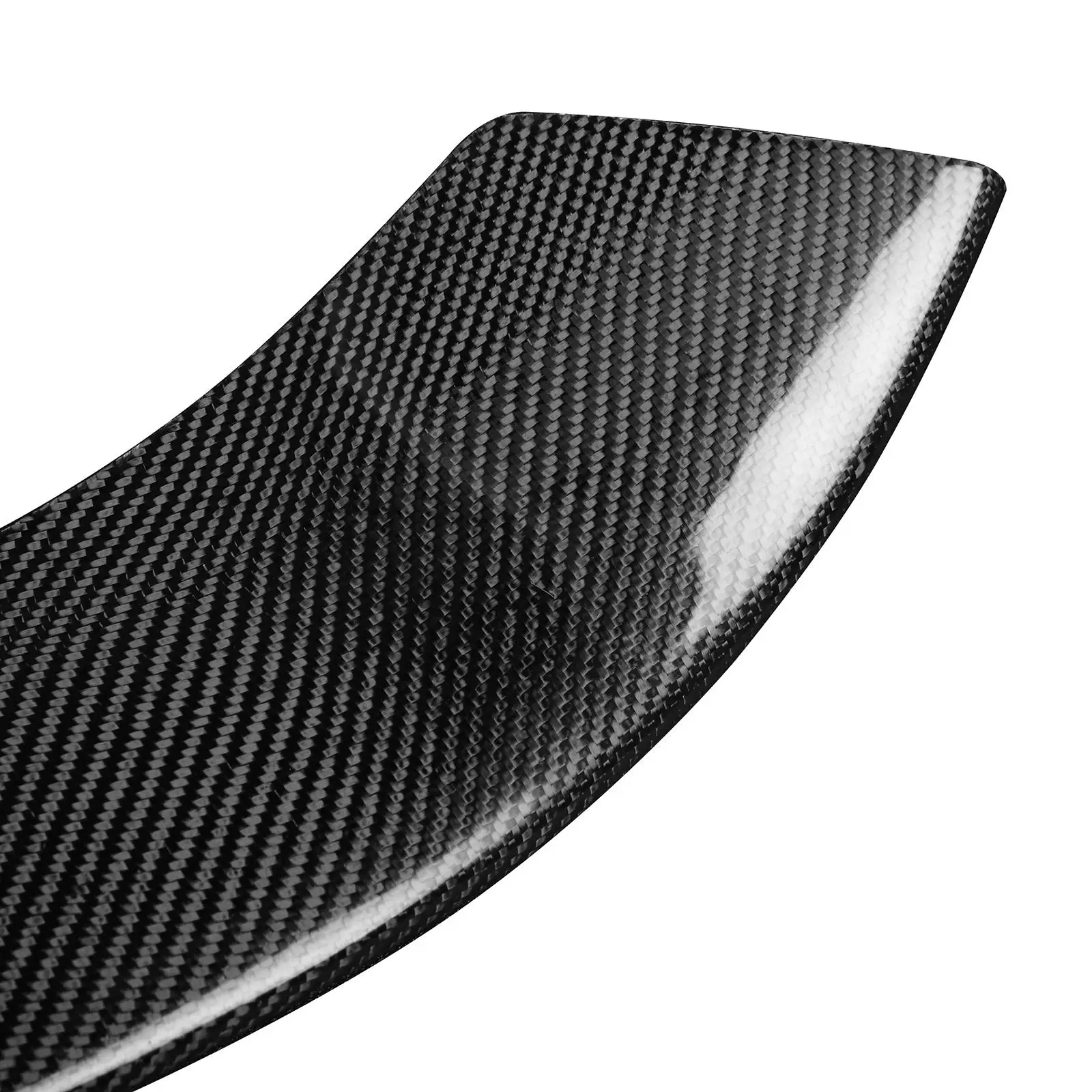 2x Automotive Front Bumper Lip splitters Carbon Fiber for BMW F80 M3