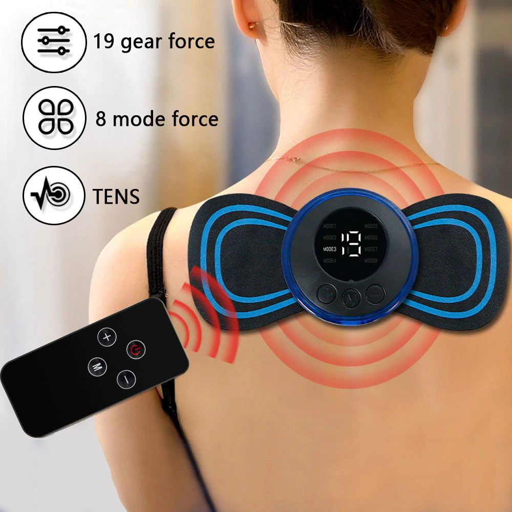 Best of EMS Electric Pulse Neck Massager Cervical Massage Patch Back Sticker Muscle Stimulator Portable Relief Pain Relax Massageador Reviews & Tips