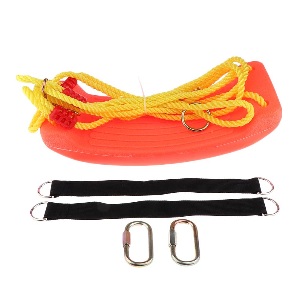 Kids Swing Seat Set with Rope Accessories indoor e outdoor Outdoor garden and park Activity Toy