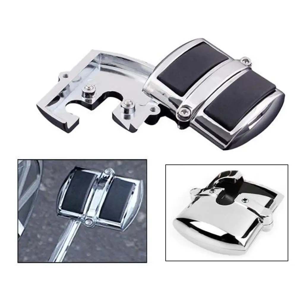 Motorcycle Chrome Groove Brake Pedal Pad for  1000 2007-2008