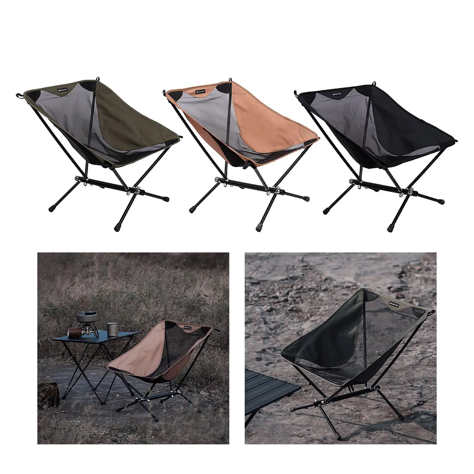 Folding Picnic Chair Lightweight Mini Compact for BBQ Camping Music Festival Fishing