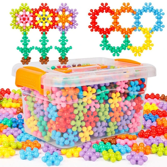 200-1200pcs Thorn Ball Clusters 3D Model Construction Building Blocks Toys  Sticky Puff Balls Puzzle DIY Assembling Toys For Kids - AliExpress