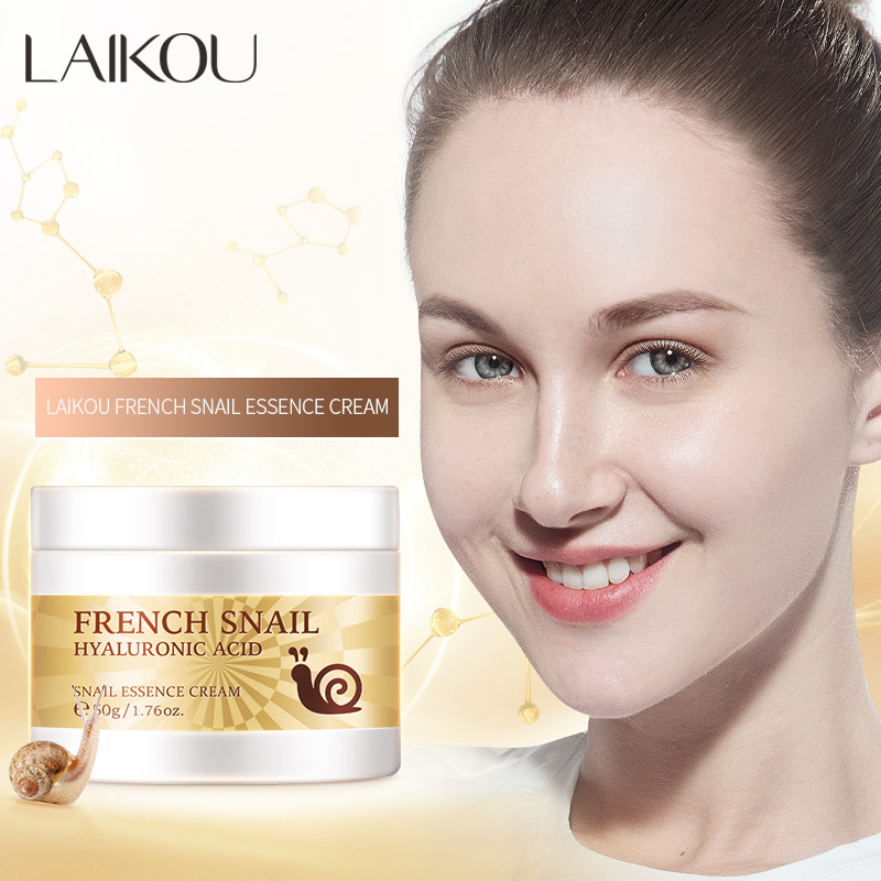 Best of 25 / 50g LAIKOU Snail Face Cream Moisturizer Anti Wrinkle Aging Cream Collagen Nourishing Serum Day Cream For Improve Cracked Face Reviews & Tips