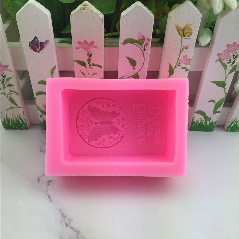 Description Picture 4 of item1 Pc Rectangle Silicone Soap Mold Crafts Handmade Craft 3D Insect Soap Mold Soap Molds For Soap Making DIY Tool