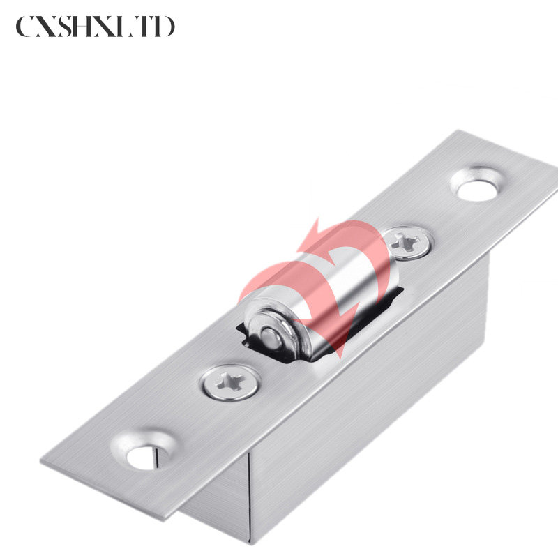 Description Picture 3 of item1PCS High-quality Hidden Gold Door Stops Stainless Steel Latches Cupboard Cabinet Roller Latch Lock Wooden Furniture Hardware