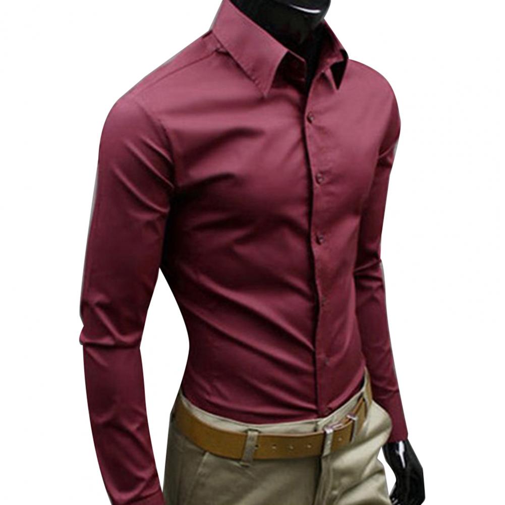 Title 6, Elegantes Businesshemd Button-Down-Verschluss B...