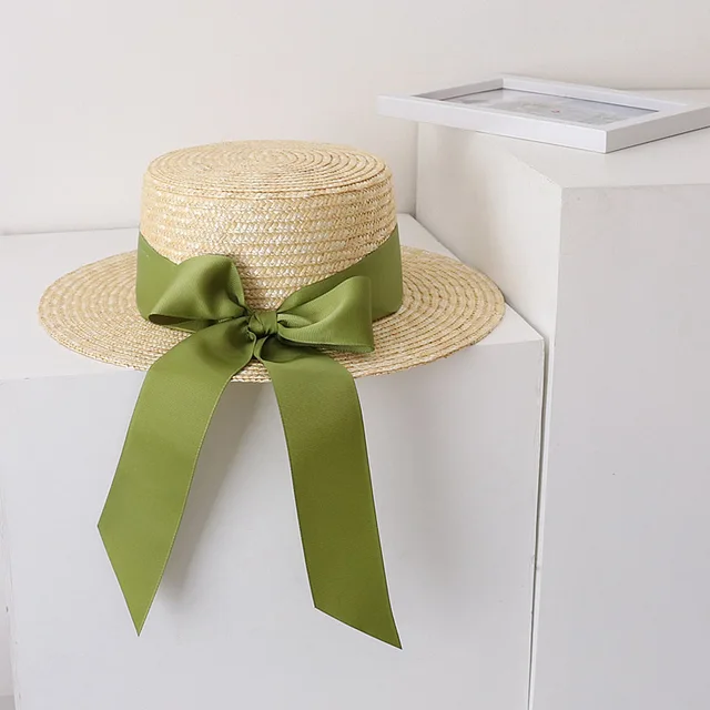 SUN HATS WOMEN Hat Straw Hat Wide Brim Ladies Fashion Ribbon Caps Sun  Protection £3.90 - PicClick UK
