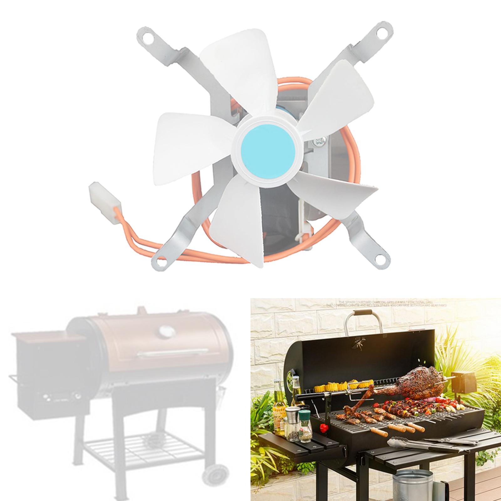Barbecue Fan Motor Blower Kitchen Supplies 220-240V Low Noise Replacement for Camping Picnic Cooking Outdoor Accessories