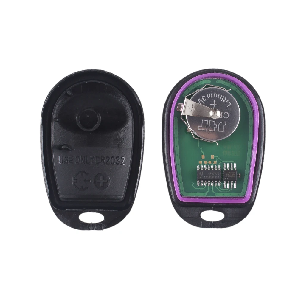 Keyyou 315mhz gq43vt20t fern gesteuerter autos chl üssel anhänger für toyota sienna camry highlander aurion 2012-2015 ersatz 2004 tasten – Detail 8