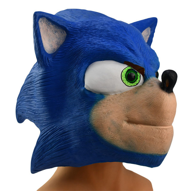 Sonic The Hedgehog Cartoon Mask, Jogo Circundante, Kawaii