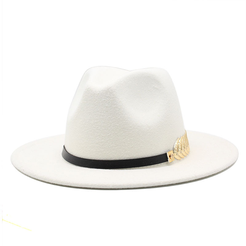 Ladies Wool Fedora Warm Jazz Hat 