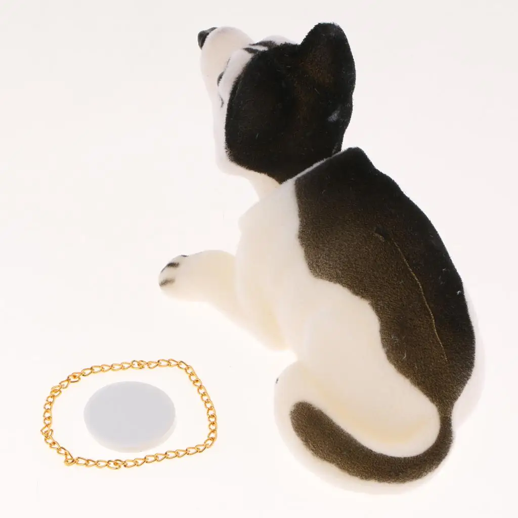 Bobbing Head Husky Dog Auto Car   Decors Toy Figurine, 6.3 x3.2 x3.9inch